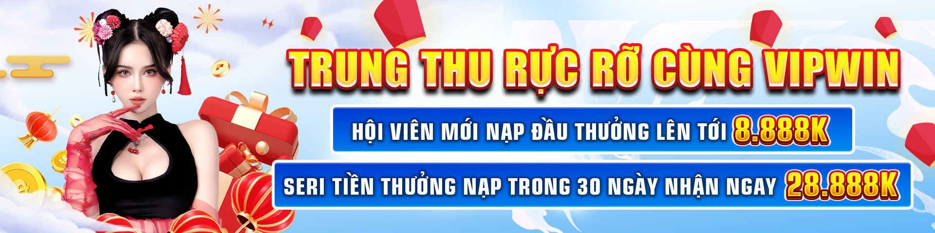 vipwin tặng trung thu lên đến 28888k